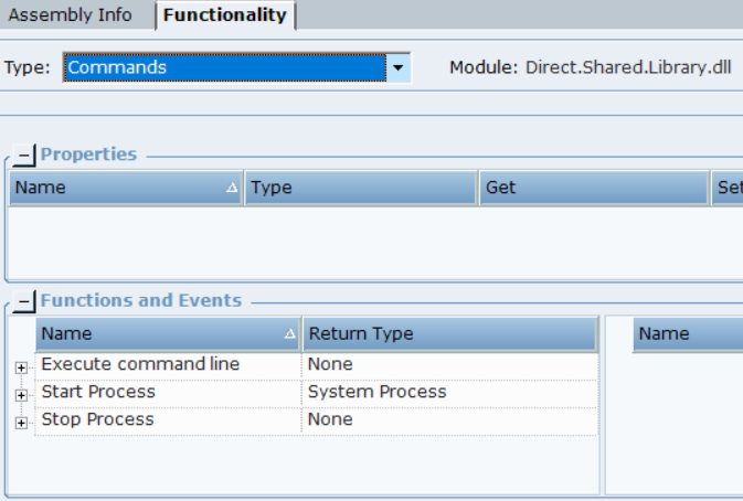 Commands Library Objects