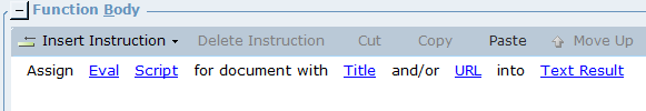 Using the Generic HTML Function